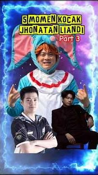 Top5 Momen kocak JonathanLiandi #top5 #jhonatanliandi #mobilelegends #momenkocak #shortmlbb #shorts