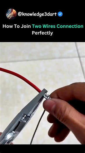 1.1K views | How To Join Two Wires Connection Perfectly | Oddly Viral | Facebook
