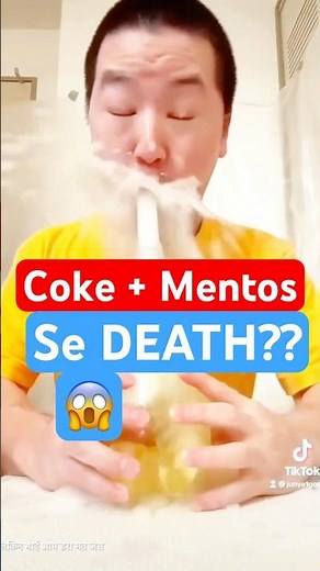This Is Why You Shouldn’t Drink Coke & Mentos #facts