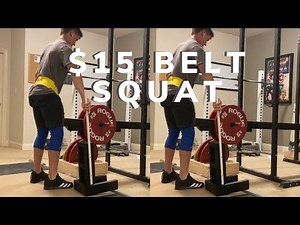 DIY $15 Belt Squat Machine | How To