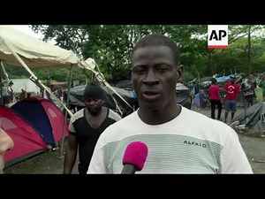 African migrants stranded in Costa Rica border