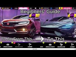 Beginner's Guide For Asphalt Legends Unite