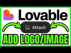 How To ADD LOGO OR IMAGE In Lovable.dev (QUICK & EASY) 2026