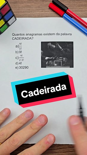 Quantos Anagramas Da Palavra CADEIRADA?