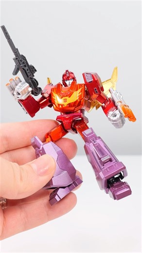 RARE Blokees RODIMUS PRIME- Transformers Galaxy 10 #blokees #modelkit #transformers #unboxing