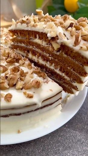 🍯 Honigkuchen (Medovik) aus der Pfanne