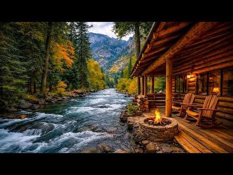 Soothing Spring Riverside Porch | ASMR Bird Songs for Deep Relaxation Forest Ambience for Calm Focus