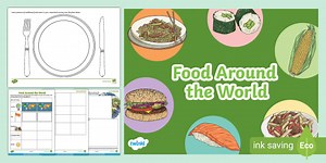 Food Around the World Lesson Pack