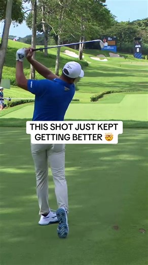 Incredible Golf Shot by Charles Howell at the 8