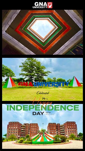 79 years of freedom, unity, and pride – GNA University celebrates India in full colours! | GNA University