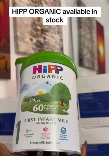 HiPP Organic Milk is carefully made with organic ingredients to support your baby’s healthy growth and development from birth through the weaning stage. HiPP Organic Stage 1 (0–6 months) ✅ Supports early growth & brain development ✅ Gentle on tiny tummies ✅ Made with organic milk HiPP Organic Stage 2 (6 months) ✅ Supports growing nutritional needs ✅ Complements weaning foods ✅ Helps build strong bones & immunity Why mums trust HiPP Organic: ✅ Certified organic ingredients ✅ No artificial preserv