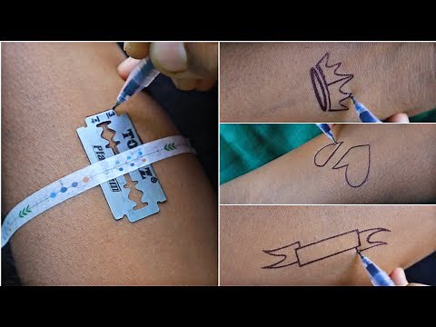 A+S // King A // Mother and S blade temporary tattoo designs // how to make