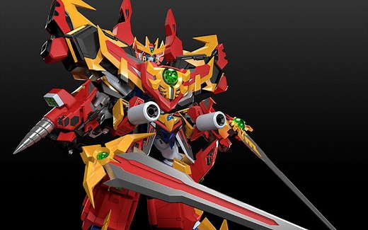[7500日元，超重合体] GSC22年2月 拼装MODEROID God Σ Gravion 超重神GRAVION Zwei