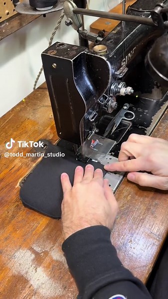 Custom Jacket Creation on Vintage Sewing Machines