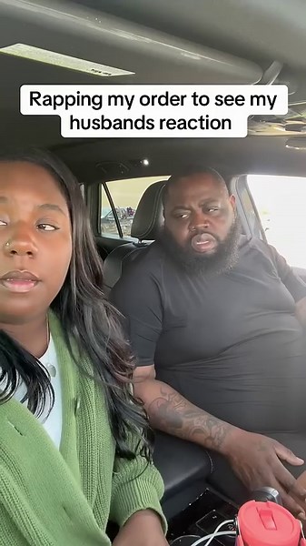 Rapping McDonald's order for husband's reaction