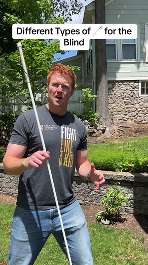 Different Types of Canes for the Blind…and how they work. #instructorfortheblind #blind #Whitecane #orientationandmobility