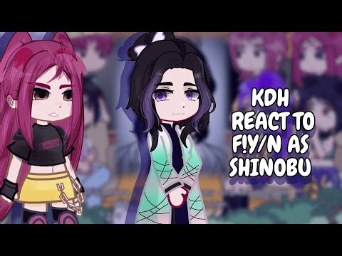 KPop Demon Hunters React To F!Y/N As Shinobu || Gacha React