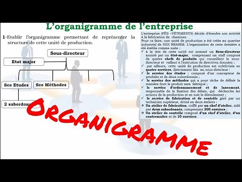 Comment tracer un organigramme d'entreprise ?