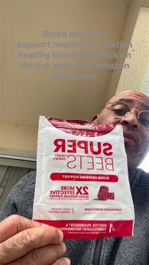 Super beets heart chews, heart healthy energy support. | David Sinclair