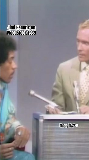 Jimi Hendrix on Woodstock 1969. #jimihendrix #woodstock #thedoors