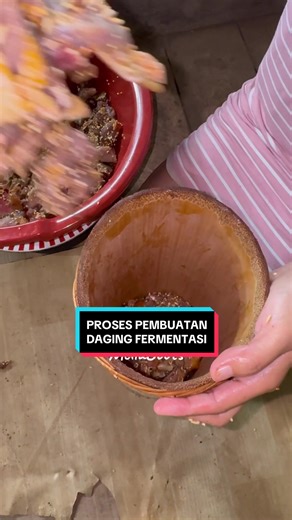 Proses Pembuatan Daging Fermentasi Dayak Punan