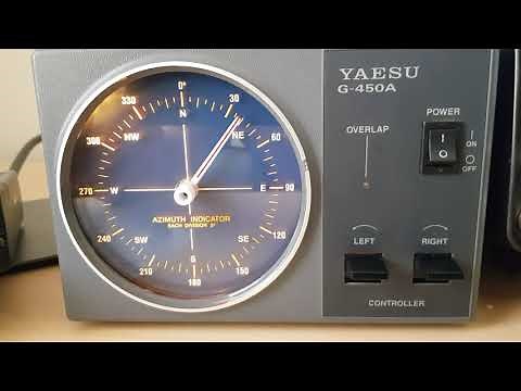 N1MM+ rotator control using Easy Rotor Control & Yaesu G-45A