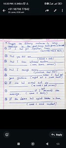 Complete the following sentences by using the past conditional ... | Filo