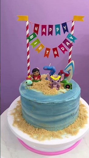 Lilo & Stitch birthday party setup🌺🌊 We love a fun themed party and my daughters 7th birthday last