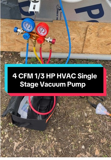 Top Features of the 4 CFM 1/3 HP HVAC Vacuum Pump