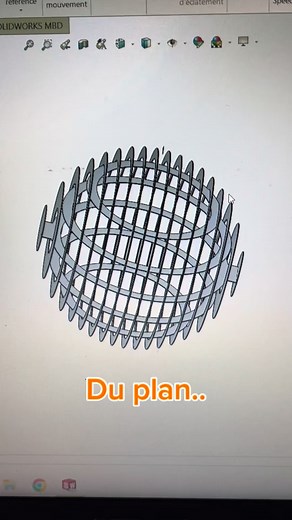 1.8K views · 383 reactions | Du plan.. à la fabrication #sphere #art #artist #steel #metal | Metalico_fr | Facebook