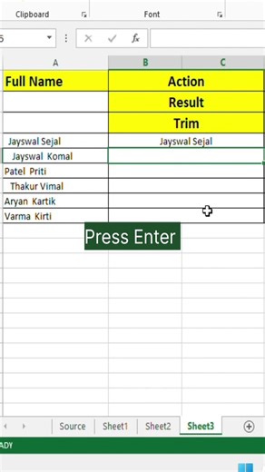 Day 10 of 100 Days of Basic to Advanced Excel #exceltips #viralshort #keeplearning #improveexcel