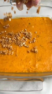 Southern Sweet Potato Casserole RECIPE: https://badbatchbaking.com/southern-sweet-potato-casserole/ #sweetpotato #casserole #comfortfood #holidayfood #recipereel | Bad Batch Baking by Mallory Austin