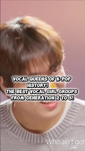 VOCAL QUEENS OF K-POP HISTORY! 👑 The Best Vocal Girl Groups from Generation 2 to 5!