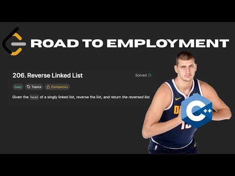ROAD TO EMPLOYMENT - Day 14 - Leetcode # 206
