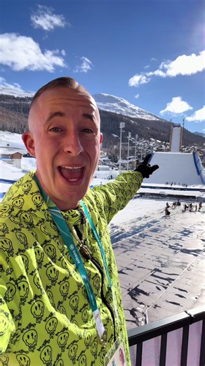 Exploring Day 1 of the Winter Olympics in Livigno