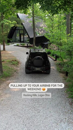 The Frame is almost completed! 🌿✨We are so excited where we are with the progress of this build! •Pre-booking opens MONDAY!Calendar stays for this cabin start 𝐉𝐮𝐥𝐲 𝟏𝟕𝐭𝐡!•••#aframecabin #vacationrental #modernarchitecture #airbnb #cabininthewoods #luxuryhomes #unique #interiordesign #hockinghills #ohio | Creative-Cabins