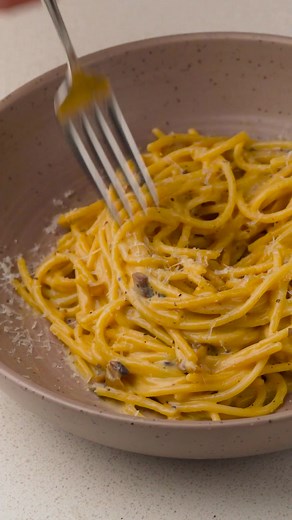 Creamy Funghi Spaghetti Recipe | Homemade Mushroom Pasta