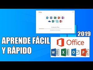Aprende a instalar OFFICE 2019 en menos de 5 minutos 2025 FÁCIL