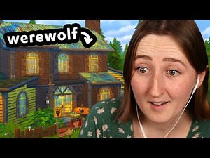 i built a *huge* werewolf house in the sims