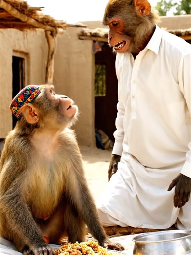 🤣🤣#funny#monkey#aivideo# Punjabi#saraiki#monke #official#videoviral please under review my video Tik Tok team