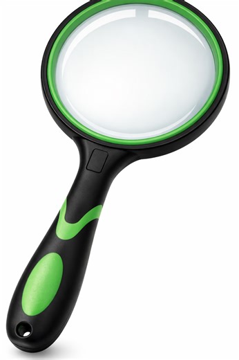Watch 75mm 10X Handheld Magnifier Unboxing & How It Works on Amazon Live