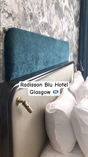 Radisson Blu Hotel Glasgow.🏴󠁧󠁢󠁳󠁣󠁴󠁿Watch our YouTube Video for the full hotel tour.👍🏻