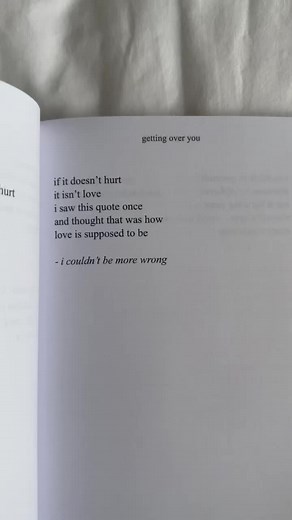 Getting Over You - Poetic Excerpts from My Poetry Book