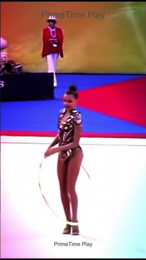 Elite rhythmic gymnastics at its finest #gymnastics #championship #athletic