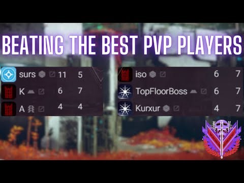 Beating The Best Destiny 2 PVP Players IN THE WORLD!!!