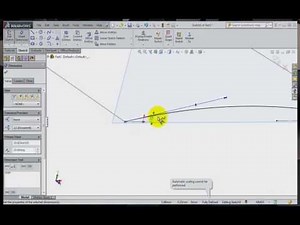 Tutorial SolidWorks How To Helicopter Blade