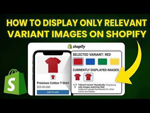 How to Display Only Relevant Variant Images on Shopify (Boost Conversions!)