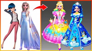 12K views · 269 reactions | The TOP Fashionista Reveals BEST Evening Gown Trends for Elsa, Ladybug and Wednesday #art #disney #GlowupTransformation | Cartoon GlowUp | Facebook