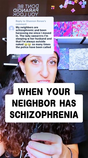 Schizophrenic.NYC on Instagram: "How to Protect Yourself from a Schizophrenic Neighbor | Safety Tips Dealing with a difficult neighbor can be stressful, especially if they show signs of aggression. In this short, I break down simple steps to keep yourself safe while staying respectful: ✅ Stay calm and don’t engage when aggressive ✅ Contact local mental health services for support ✅ Set clear boundaries Disclaimer: This video is for safety and awareness purposes only. It is not meant to stigmatiz