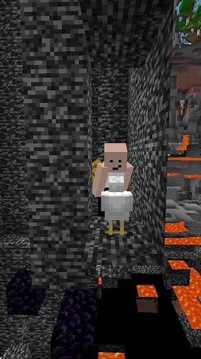 Боря выбрался? #майнкрафт | minecraft